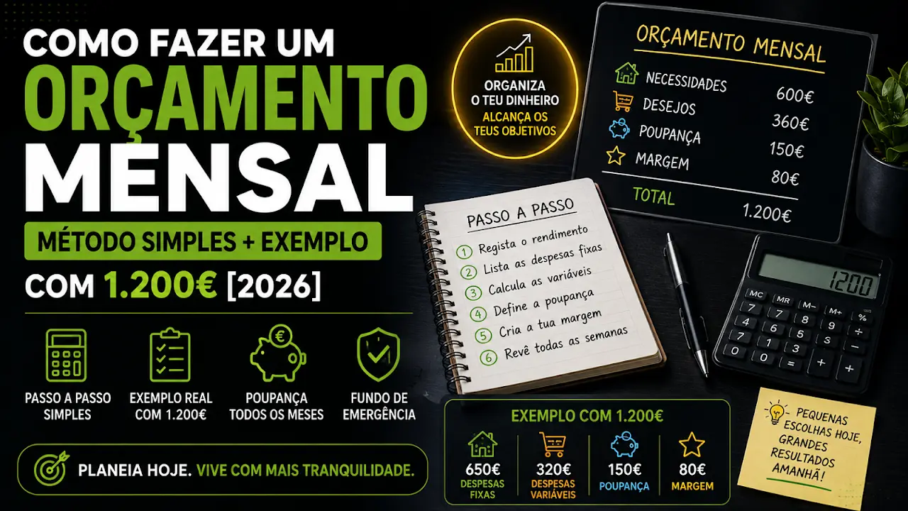 Envelope de poupança e calendário usados para preparar as despesas de Natal