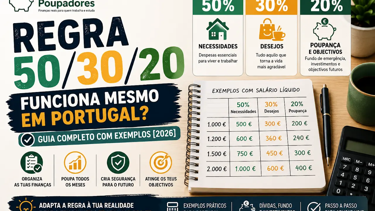 Duas pessoas a rever o orçamento semanal com uma agenda curta